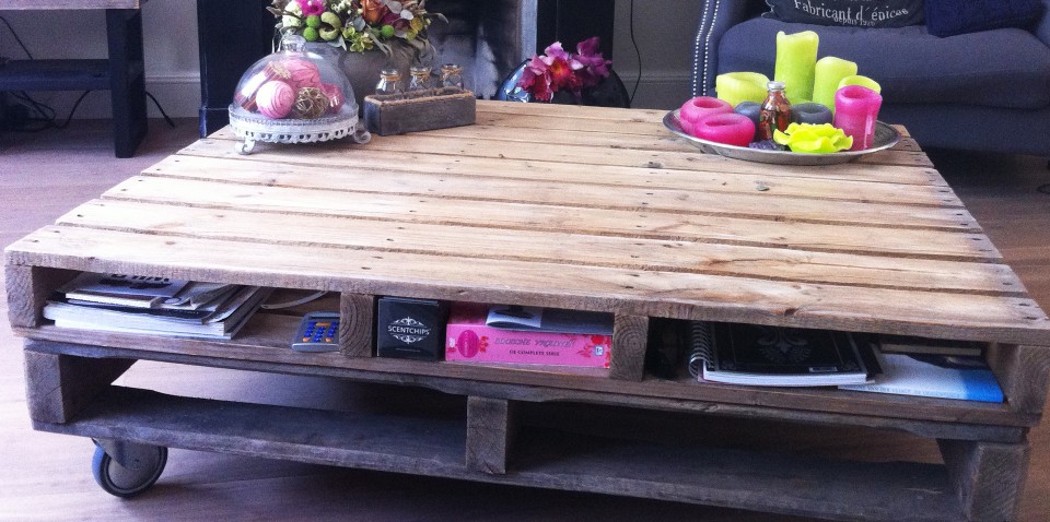 Pallet tafel Eefentjes